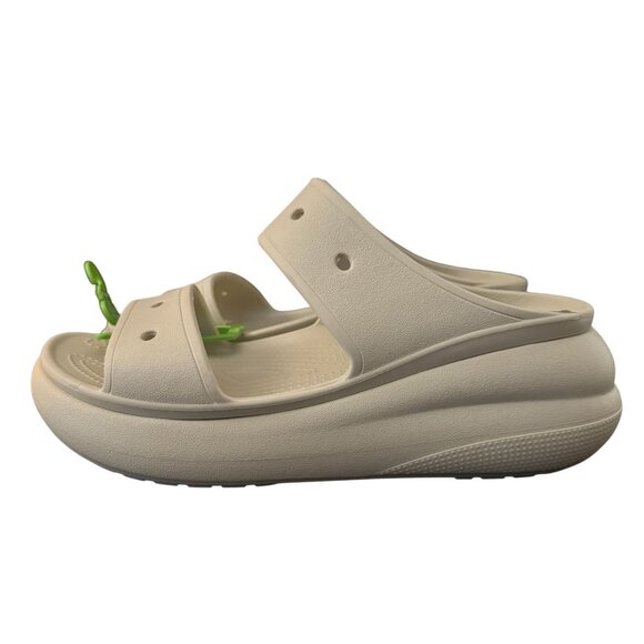 Crocs Classic Crush Sandal In Bone, Size 10/M 12/W NWOB - Picture 4 of 9